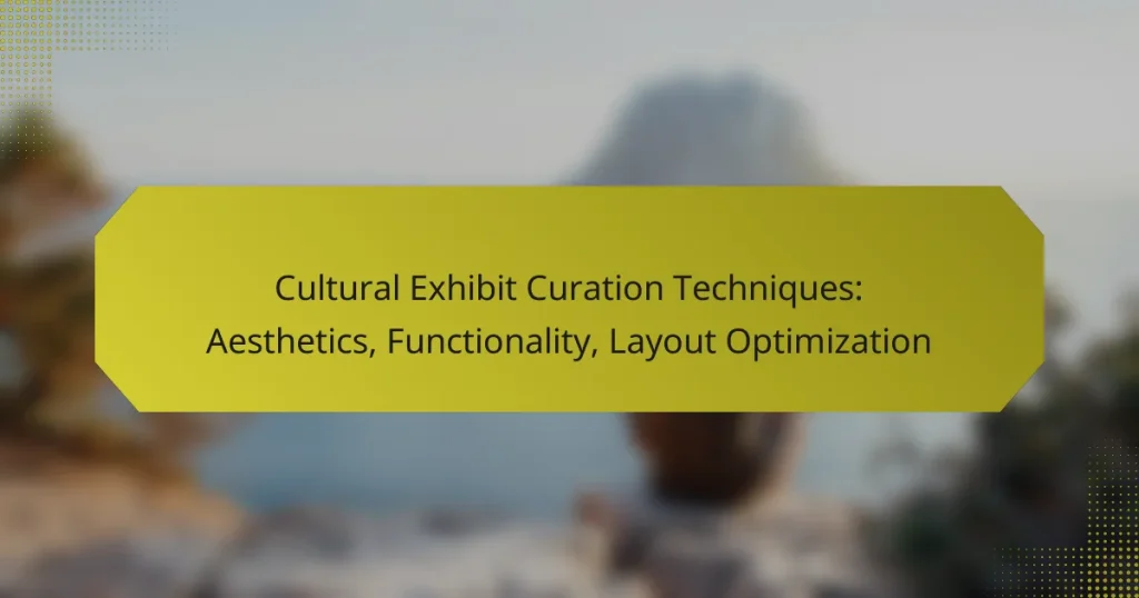 Cultural Exhibit Curation Techniques: Aesthetics, Functionality, Layout Optimization
