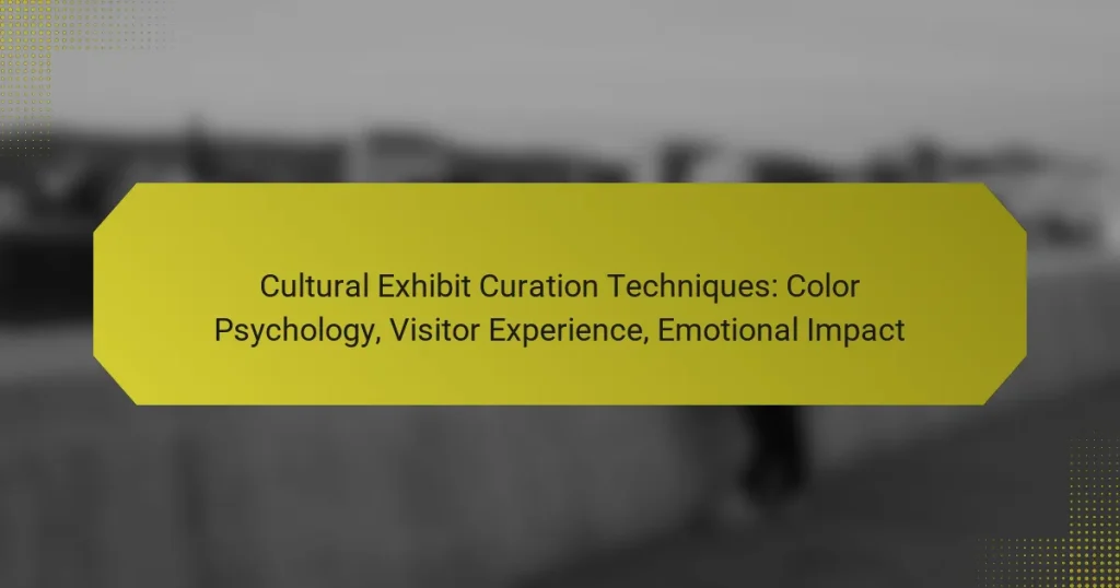 Cultural Exhibit Curation Techniques: Color Psychology, Visitor Experience, Emotional Impact
