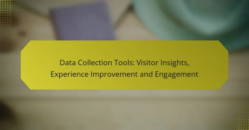 Data Collection Tools: Visitor Insights, Experience Improvement and Engagement