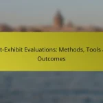 Post-Exhibit Evaluations: Methods, Tools and Outcomes